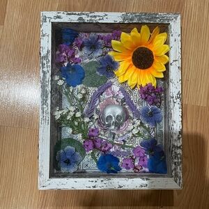 “For wild! Almost Spring” Mixed Media Art Piece